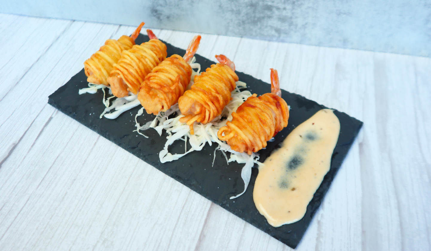 potato shrimp
